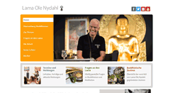 Desktop Screenshot of lama-ole-nydahl.de